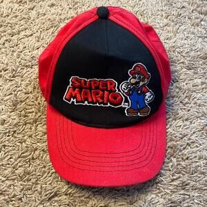 Super Mario Boy Black/Red Hat